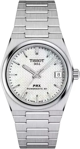 Tissot PRX Powermatic 80 T137.207.11.111.00 Unisexuhr - Herren-Automatikuhr mit Edelstahlgehäuse, Saphirglas und präzisem Automatikwerk für bis zu 80 Stunden Gangreserve – stilvoll und zuverlässig.