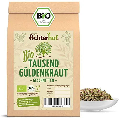 Tausendgüldenkraut Tee Bio (500g) lose geschnitten Tausendgüldenkrauttee
