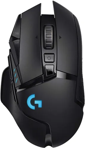 G502 LIGHTSPEED - Kabellose Gaming Maus mit RGB, 11 programmierbare Tasten und 16.000 DPI für ultimative Präzision und Reaktionszeit