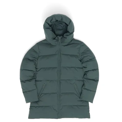 Mazine Women's Basic Mid Length Puffer Jacket - Parka Gr XS blau - Funktionale Funktionsjacke für kalte Tage in Blau, Größe XS. Mit isolierender Kapuze, ideal für den Alltag. Entdecken Sie weitere Mazine Angebote bei Bergfreunde.de!
