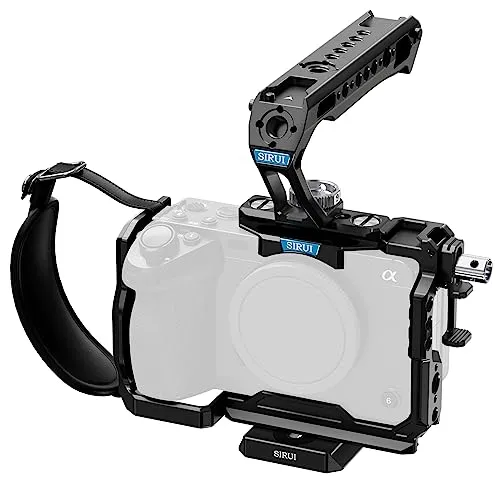 Sirui Kamera Cage Kit für SONY FX3/FX30 - Praktisches Zubehör Set - Video Zubehör für SONY FX3/FX30, bietet umfassenden Schutz und verbesserte Handhabung für professionelle Aufnahmen.