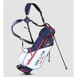 Big Max Dri Lite Seven G Standbag navy/orange - Golf-Bag mit wasserdichtem Design, ideal für alle Wetterbedingungen und perfekte Mobilität auf dem Golfplatz