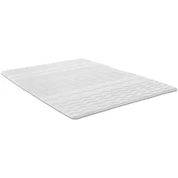 Sleezzz® Basic Komfortschaumtopper 80 x 200 cm - Medizinischer Bedarf mit 7-Zonen-Wellensteppung für optimale Druckentlastung und verbesserten Schlafkomfort. Ideal für Matratzen und Boxspringbetten, auch auf Reisen leicht transportierbar.