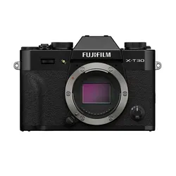 Fujifilm X-T30 III Gehäuse schwarz - Spiegellose Systemkamera mit APS-C 26,1 Mpx und elektronischer Bildstabilisierung. Ideal für kreative Aufnahmen mit schnellem Serienbildmodus und drehbarem Display.