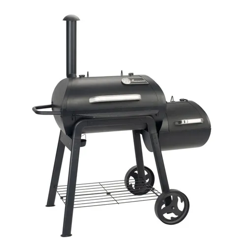 Vinson 200 BBQ-Smoker 16 Zoll - 4in1 Grill & Räucherofen - Grills & Smoker - Vielseitiger 4in1 BBQ-Smoker mit 70,5 x 39,5 cm Grillfläche, ideal für unvergessliche Grillabende im Garten.