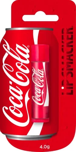 Lip Smacker - Coca-Cola Collection - Classic Coca-Cola Lip Balm for Kids - Classic Coke Flavour - Sweet Gift for Your Friends - Single Blister Pack Multicolor