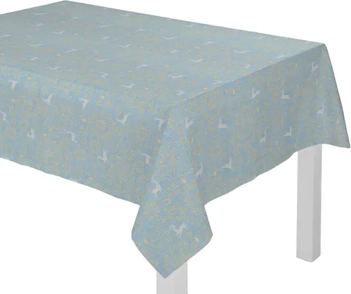 Wirth Tischdecke SWIFT (1-tlg) - Die elegante Tischdecke SWIFT verleiht jedem Raum ein festliches Ambiente! Aus hochwertigem Dekostoff gefertigt, ist sie in drei stilvollen Farben erhältlich und perfekt für Ihre Winterdekoration.