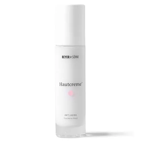 Beyer & Söhne Hautcreme+ Anti-Aging 50ml - Handpflege mit hochverträglicher Anti-Aging-Wirkung, ideal für trockene Haut. Spendet intensive Feuchtigkeit und fördert die natürliche Regeneration der Haut.