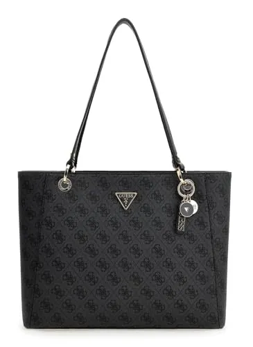 Guess Noelle II Schultertasche 35 cm - Elegante graue Handtasche - Handtaschen, stilvolles Design mit hochwertigem Material und ideal für jeden Anlass.