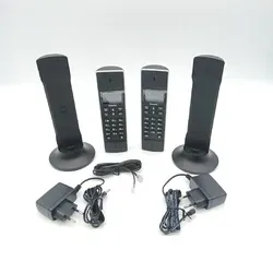 Philips 4000 Series M4502B - Schnurloses Festnetztelefon in Schwarz, mit Anrufer-Identifikation und digitalem Anrufbeantworter