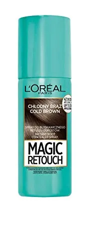 L'Oréal Paris Magic Retouch Rauschspray - Kühle Bronze - Temporäre Farbgebung für ein frisches Haarbild. Einfach anzuwenden, ideal für schnelle Auffrischungen zwischen den Friseurbesuchen.