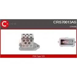 Casco Vorwiderstand für Elektromotor-Kühlerlüfter HQ CRS70013AS - Hochwertiger Casco Vorwiderstand für Elektromotor-Kühlerlüfter, ideal zur Unterstützung der Fahrzeugklimatisierung und für zuverlässige Leistung im Alltag.