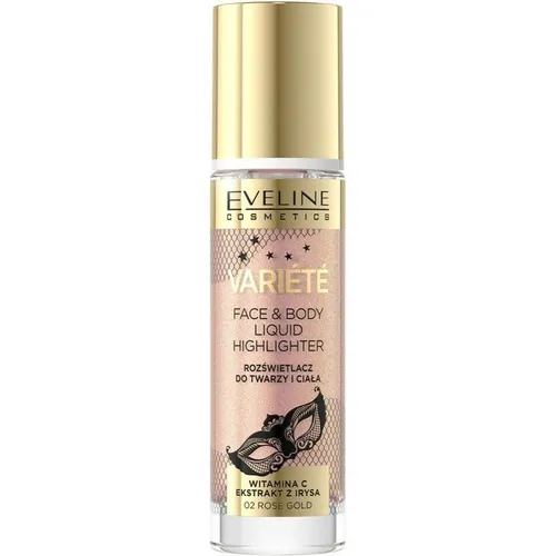 Eveline Variete Gesicht und Körper Highlighter 02 Rose Gold 30ml (Rose Gold, Highlighter, 30 ml) (5903416043409)
