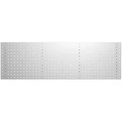 Bott 14025118.16 Lochplatte 1St. - Werkstatteinrichtung mit hoher Stabilität, Pulverbeschichtung in RAL7035 Lichtgrau, ideal für die flexible Aufbewahrung und Organisation von Werkzeugen.