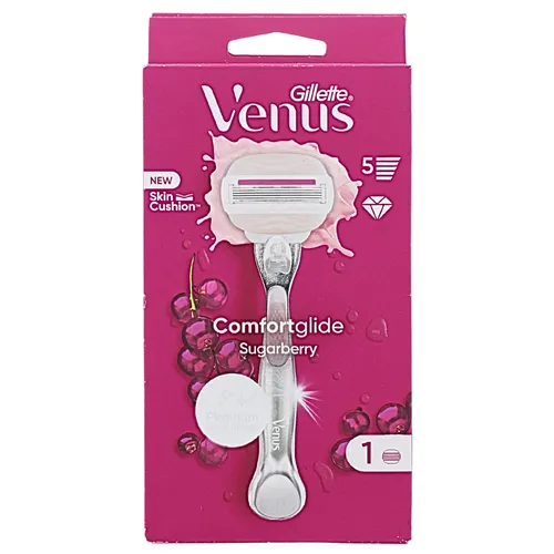 Gillette Venus Comfortglide Sugarberry inkl. 1 Rasierklinge Rasierer für Damen