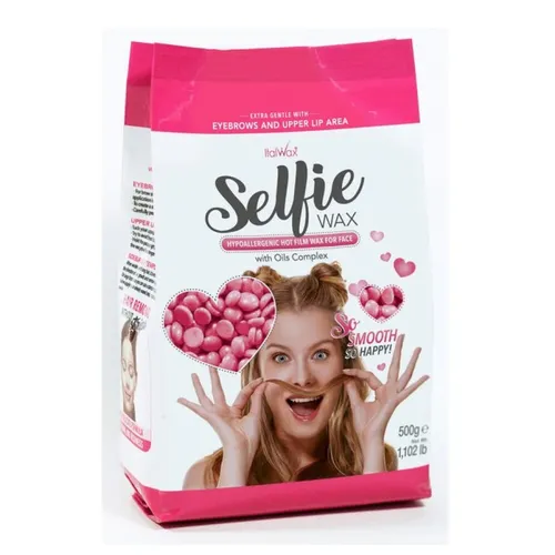 ItalWax Selfie Wax 500g Hypoallergenic Hot Film Wax For Face - Filmwachs