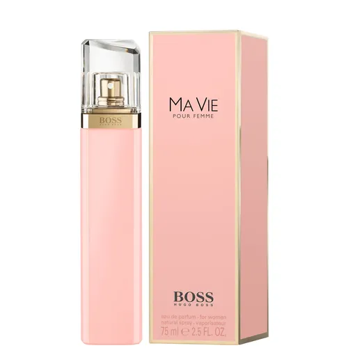 Hugo Boss Ma Vie Pour Femme Florale Eau de Parfum 75 ml - Eau de Parfum für Damen, blumiger Duft mit Kaktusblüte, Jasmin und Rose – perfekt für die moderne, selbstbewusste Frau, die Eleganz ausstrahlen möchte.
