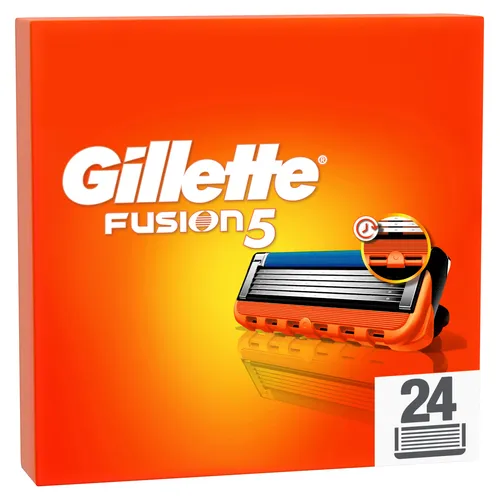 Gillette Fusion5 Systemklingen 28er Ersatzklingen - Nassrasierer mit 28 Ersatzklingen für eine gründliche und sanfte Rasur dank 5 scharfer Klingen – für ein unvergleichliches Rasurerlebnis.