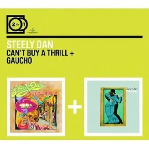 STEELY DAN - 2 FOR 1: CAN'T BUY A THRILL/GAUCHO;2 CD SOFT ROCK/FLOWER POWER NEU