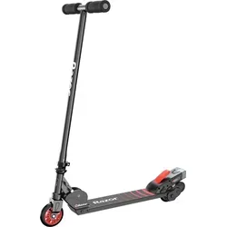 Turbo A Black Label Elektroroller - 16 km/h - E-Scooter mit 80 Watt Motor, 25 Minuten Laufzeit und leicht wechselbarer Lithium-Ionen-Batterie für ununterbrochenen Fahrspaß. Ideal für Kinder ab 8 Jahren!