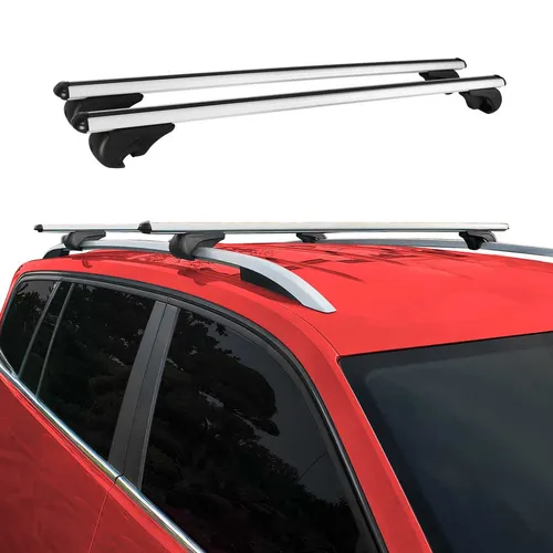 Dachträger für Peugeot Rifter 2019-2025 - Hochwertiger Aluminium-Dachträger mit europäischem Standard, aerodynamisch und vielseitig einsetzbar für Fahrräder, Ski und mehr. Ideal für Komfort und Sicherheit.