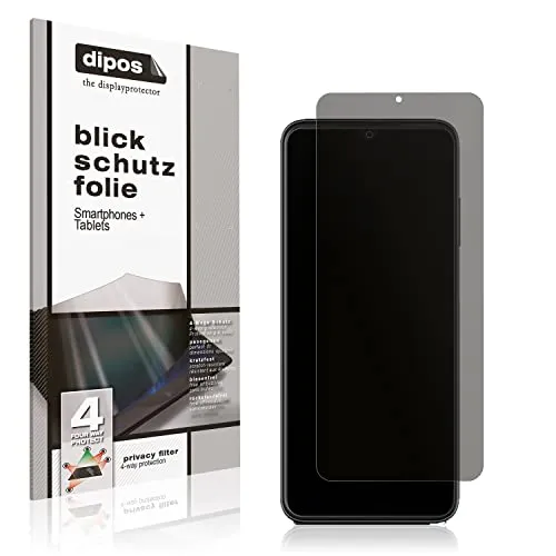 dipos I Sichtschutz-Folie matt kompatibel mit Telekom T Phone Pro Blickschutzfolie Display-Schutzfolie Privacy-Filter