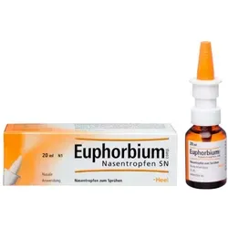 Euphorbium Compositum Nasentropfen SN Nasendosierspray - Homöopathisches Arzneimittel zur Linderung von Schnupfen und Nasennebenhöhlenentzündungen, ideal für die Behandlung von Atemwegserkrankungen.