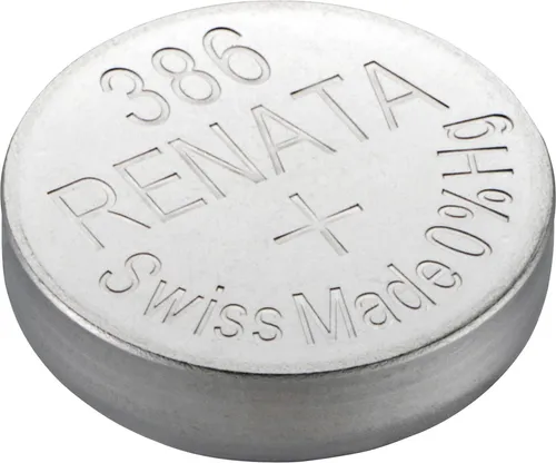 RENATA Knopfzelle 386, 130mAh, Silberoxid