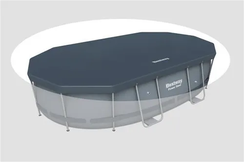 Bestway Flowclear Pool-Abdeckplane Oval 424x250 cm (Artikelnummer: 58425) -