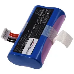 Powery Akku für Pax A910 A930 Akku 2600 mAh (7.4 V) blau