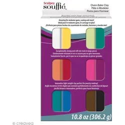 Sculpey Polymerpasten - Aufgeblasen - Bunt 12