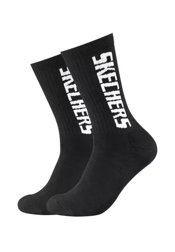Skechers Kurzsocken Unisex Tennis Sock cushioned line 2p (2-Paar), Black