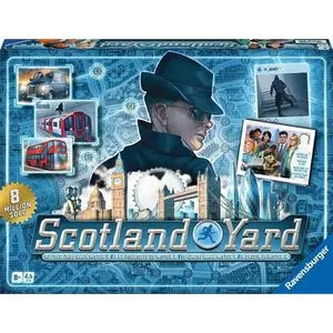 Ravensburger Gesellschaftsspiel 27515 - Scotland Yard, spannendes Versteckspiel für 2-6 Spieler ab 8 Jahren, mit individuellen Charakterfiguren und neuem Design