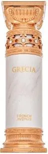 Grecia French Avenue Eau de Parfum 100ml - Unisex Duft mit elegantem Aroma, das Kokosmilch und Mandeln vereint. Verführerische Blumennoten von Jasmin und Weihrauch sorgen für einen unvergesslichen Eindruck.