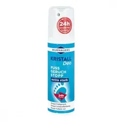 Murnauers Fußgeruch Stopp Spray 100 ml - Effektives Fußpflege Spray gegen unangenehme Gerüche, sorgt für langanhaltende Frische und Wohlbefinden.