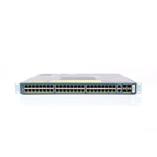 Cisco WS-C4948 Switch II - 48-Port Gigabit Switch für Unternehmen, zuverlässig und einfach zu verwalten, ideal für anspruchsvolle Netzwerkanforderungen.
