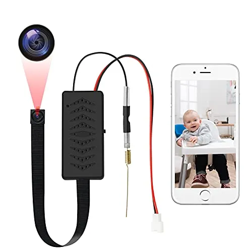 LXMIMI Mini Kamera WiFi, HD 1080P Kleine Kamera Unterstützung 2,4 und 5g WiFi mit Bewegungserkennung für Haussicherheitsüberwachung Kamera, APP Remote View