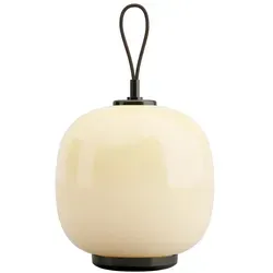 Louis Poulsen VL 45 Radiohus Portable Leuchte Brass/glossy pale yellow glass