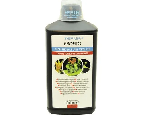 Easy Life ProFito 1000 ml - Universaldünger für Aquarienpflanzen - Wasserpflege: Konzentrierter Volldünger für optimale Pflanzenentwicklung, unterstützt schnelles Wachstum und gesunde Blätter ohne Nitrat und Phosphat.