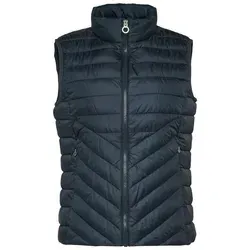 s.Oliver Leichte Steppweste mit Stehkragen in Navy - Größe 36 - Funktionsjacken mit schmaler Passform, Stehkragen und leichtem Futter aus Webware - ideal für stilvolle Outdoor-Aktivitäten.