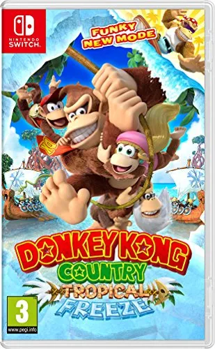 Donkey Kong Land Tropical Freeze für Nintendo Switch - Spiele für Nintendo Switch, erlebe packende Abenteuer mit Donkey Kong und seinen Freunden in wunderschöner Grafik und herausfordernden Levels.