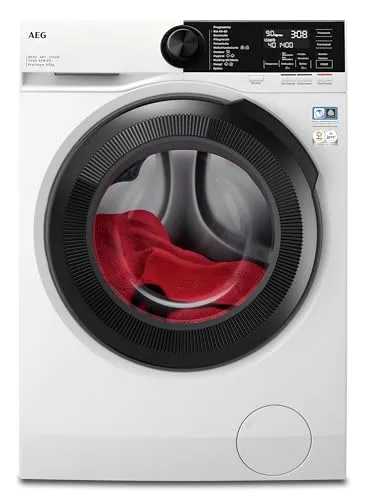 AEG Waschtrockner Serie 7000 ProSteam, 9 kg Waschen, 5 kg Trocknen - Innovativer Waschtrockner mit ProSteam-Technologie, der Dampf zur Auffrischung nutzt. Spart Wasser und Energie durch intelligente Mengenautomatik und ermöglicht schnelles Waschen und Trocknen in nur 60 Minuten.