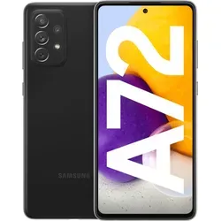 Samsung Galaxy A72 4G 128 GB - Awesome Black Dual SIM - Simlockfreies Handy mit 128 GB Speicher, beeindruckendem LCD-Display und Dual-SIM-Funktion für maximale Flexibilität.