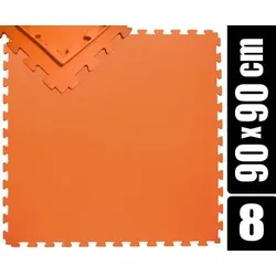 eyepower 1,2cm dick: 8x Bodenschutzmatte 90x90-6.5qm Pool Unterlage Outdoor Sportmatte Puzzlematte Pool Crosstrainer Laufband Matte Planschbecken Unterlage für Gartenpool Matten unter Swimmingpool