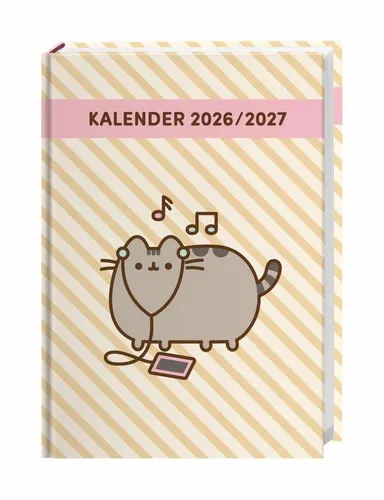 Heye | Pusheen 17-Monats-Kalenderbuch A5 2027 - 17 Monate. Von August 2026...