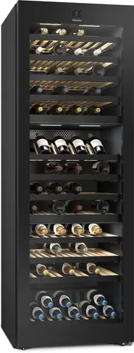 Miele Weinkühlschrank KWT 4995 F - Weinkühlschränke mit ActiveHumidity zur optimalen Luftfeuchtigkeitsregulierung und FlexiFrame für perfekte Flaschenlagerung – ideal für Weinliebhaber.