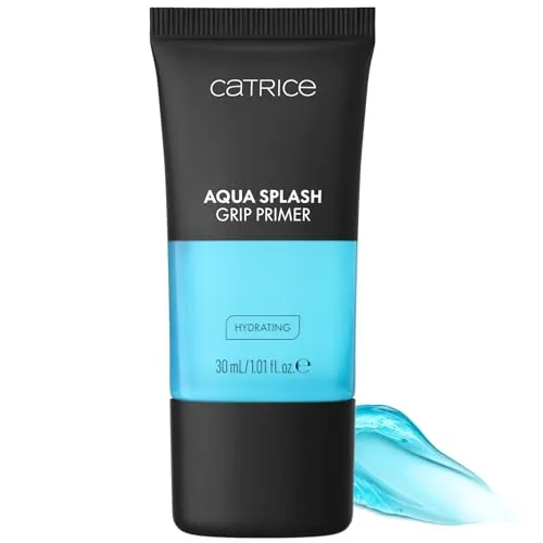 Catrice Aqua Splash Primer 30 ml – Feuchtigkeitsspendend für langanhaltendes Make-up - Catrice Aqua Splash, 30 ml, Primer für Damen, sorgt für eine glatte Hautoberfläche und verbessert die Haltbarkeit des Make-ups. Ideal für einen perfekten Look und eine optimale Vorbereitung auf Ihr Make-up.
