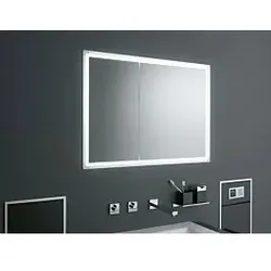 Emco Asis Prestige Spiegelschrank 989706051 1015 x 665 mm, ohne Radio, Unterputzmodell, LED