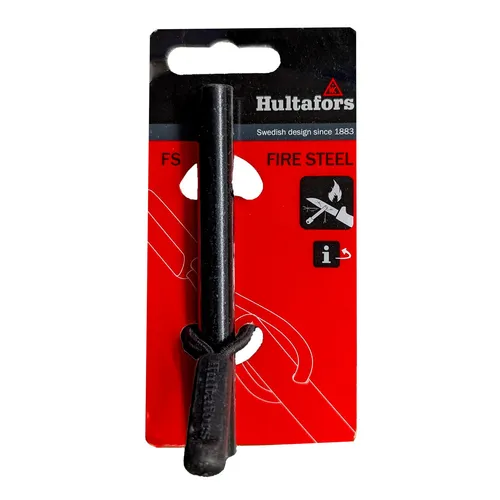 Hultafors Feuerstahl ⌀ 10mm - Hochtemperatur Funken - Sonstiger Camping-Küchenbedarf, erzeugt beeindruckende 3000°C Funken für sicheres Feuerentfachen in der Natur.