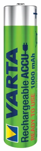2x Varta Zelle Rechargeable Accu vorgeladener AAA Micro Ni-Mh Akku 5703 Bulk